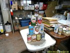 Vintage Flat Top Pull Tab Steel Beer Cans Lot Of 10 Empty