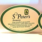 Lot Of 12 St  Peter s Brewery Beer Coasters 4 3 4   X 3 3 8 
