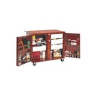 Jobox 678990 Rolling Workbench Cabinet With 6  Casters - Reconditioned