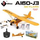 Wltoys Xk A160-j3 Rc Plane  5-ch Large Remote Control Airplane 6-axis 2batteries