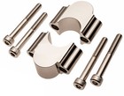 Titan Handle Bar Riser Kit For 1 1 8 Fat Bars 30mm Rise Atv Dirt Bike Mx