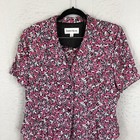 Danny   Nicole Blouse Skirt Set Womens 16 Floral Ruffle Button Up Two Piece Outf