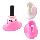 Soft Rubber Nail Polish Bottle Holder Spill-proof Storage Rack Display Stand
