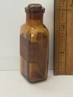 Antique Eli Lilly  Medicine Bottle Original Label   Cork 