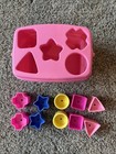 Fisher-price Baby s First Blocks Pink Baby Toy Set  Rare Hard To Find 2006