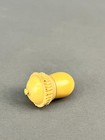 Antique Carved Tagua Nut Acorn 2 1 4  Sewing Thimble Spool Needle Case