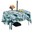  Outdoor Tablecloth Rectangle 60x104 Inch Waterproof Spillproof Table Cloth 