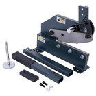 6  Hand Plate Shear 1 4  Steel Cutter Solid Bench Mount Metal Shear Tool