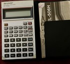 Vintage Sharp Scientific Calculator El-506h W  Case  Rare Find That Works Great