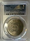 Colombia 5 Peso 1968 Intn l Eucharistic Congress Pcgs Ms66   