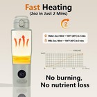 Portable Bottle Warmer For Travel     15oz 316 Stainless Steel  16000mah Batter   