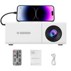 1080p Hd Smart Projector Led Support Bluetooth Hdmi Usb Office Home Theater
