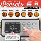 Gourmia 3 2 Qt Countertop Deep Fryer  Dishwasher Safe Lid  Fry Basket  Oil Tank