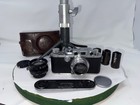 Vintage Leica Drp Ernst Leitz Wetzlar Camera Sn  339228 With 2nd Lens And More