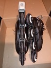 Roller Derby V-tech 500 Men s Adjustable Inline Skates M 6-9 Black blue Used