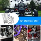 667pcs Stainless Steel Body Screw Bolt Kit For Yamaha Banshee 350 Yfz350 1987-06