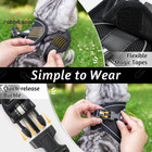 Rabbitgoo Pet Cat Harness   Leash Set Dog Walking Vest Escape Proof Adjustable