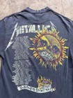 Vintage 1994 Metallica T-shirt Summer Sh t Tour Black Rock Band Tee S-4xl