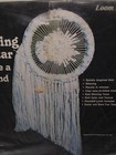 1970s New Vintage Shooting Star Weave A Round Hoop Loom Craft Kit Phyllis Damon