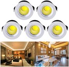 5 Pack 3w Mini Led Recessed Lighting  1 Inch 3w 5 Pack Warm White white