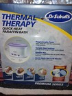 Dr Scholls For Her Thermal Therapy Quick Heat Paraffin Hand foot Bath New In Box