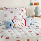 Dog Kids  Long Weighted Plush Throw Pillow Blue - Pillowfort