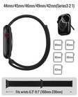 Soft Nylon Sport Loop Band Compatible With Apple Watch Bands 38mm 40mm 41mm 4   