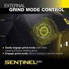 Esab   Sentinel    A60 Welding Helmet Black Low-profile Design High Impact Resis   
