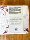 Nwt Pottery Barn Kids West Elm Modern Smiley Santa Organic Queen Sheet Set