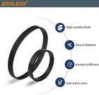 Replacement Belt Set For Bissell 3071 3072 3067 30673 3109 Carpet Cleaner Black