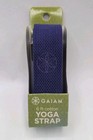 New Gaiam 6   Yoga Strap Extend Your Reach Stretching  Purple Polyester Durable