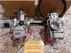 2pc Keihin 28mm 28 Mm Pwk Carburetor Carb Yamaha Banshee Yfz350 Yfz 350   Cable