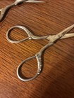 Lot 2 Vintage Sewing Scissors Shears Ornate 