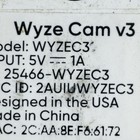 Lot 3 Wyze Cam V3 1080p Hd Home Security Camera W  Chargers