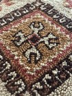 Mid-century Wool Hand Hooked Rug Southwestern