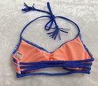 Boho Arizona Jean Co  Bikini Top Small Rare -check Out The Back 
