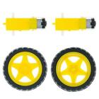 Diy Arduino Compatible 2wd Programmable Smart Car Robot Chassis Robotics Kit