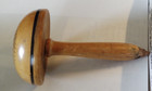 Antique Clan Mcpherson Tartan Ware Sewing Thread Box   Asbro Darner Needle Case