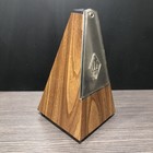 Vintage Wittner Metronome - Faux Wood Pyramid Shape Mechanical Wind Up W Germany