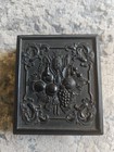 Antique 1850 Tintype Photo Case Still Life  Woman Folding Velvet  Hinged Case
