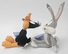 Looney Tunes Bugs Bunny   Daffy Duck Plush Stuffed Animal Doll Lot Of 2 Nwt 1998