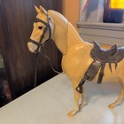 Vintage Marx Johnny West Horse Thunderbolt Palomino 1973