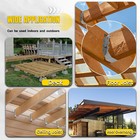 25 Pack Light Joist Rafter U Hanger For Slopeable  2      x8    Galvanized Surface