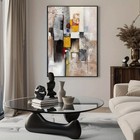 Abstract Color Block Canvas Wall Art Canvas Painting Home Decor Wall Mural