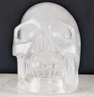 Clear Quartz Skull Carving Crystal Gemstone Large Chakra Reiki