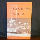 Vintage Chevrolet Passenger Cars 1959 Brochure Si-8022-3 Printed September 1958