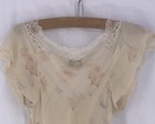 Vintage Valentino Intimo  Floral Bias Cut Nightgown Slip Dress Womens L Bust 44