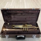 Yamaha Ytr-332 Trumpet Red Brass Bell W case Excellent     Condition From Japan