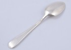 Vintage Stieff Repousse Rose Sterling Silver Teaspoon Spoon 5-1 2  No Monogram