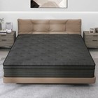 12  14  Twin Full Queen King Size Mattress Hybrid Innerspring Memory Foam Black